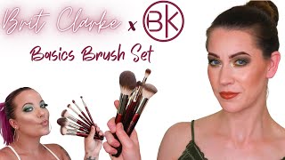 BK Beauty Brushes x Brit Clarke | Brush Demo & Full Face of Nothing New