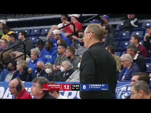 Louisiana vs Georgia State | NCAA Men's Basketball | 02/26/2022