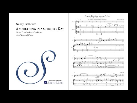Nancy Galbraith – A Something in a Summers Day – Music & Score – 4K