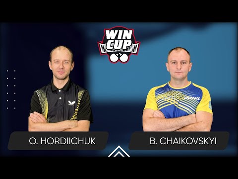 13:00 Oleksandr Hordiichuk - Bohdan Chaikovskyi 14.06.2025 WINCUP Master. Table 1