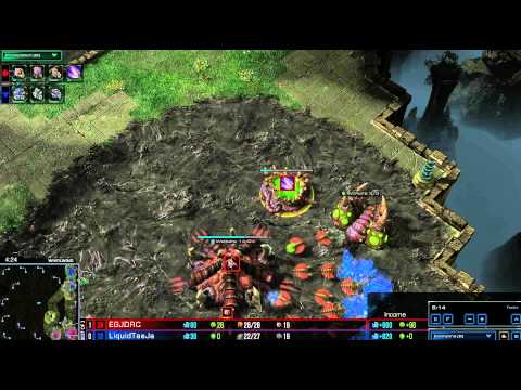 HD Starcraft 2 Taeja v Jaedong TvZ Heart of the Swarm g2