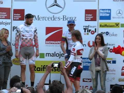 Siegerehrung Elite - Schwazer Radsporttage 2013
