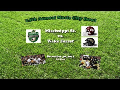 2011 Music City Bowl (Mississippi St. v Wake Forest) One Hour