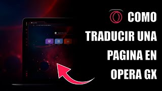Como Convertir una Pagina en Opera GX