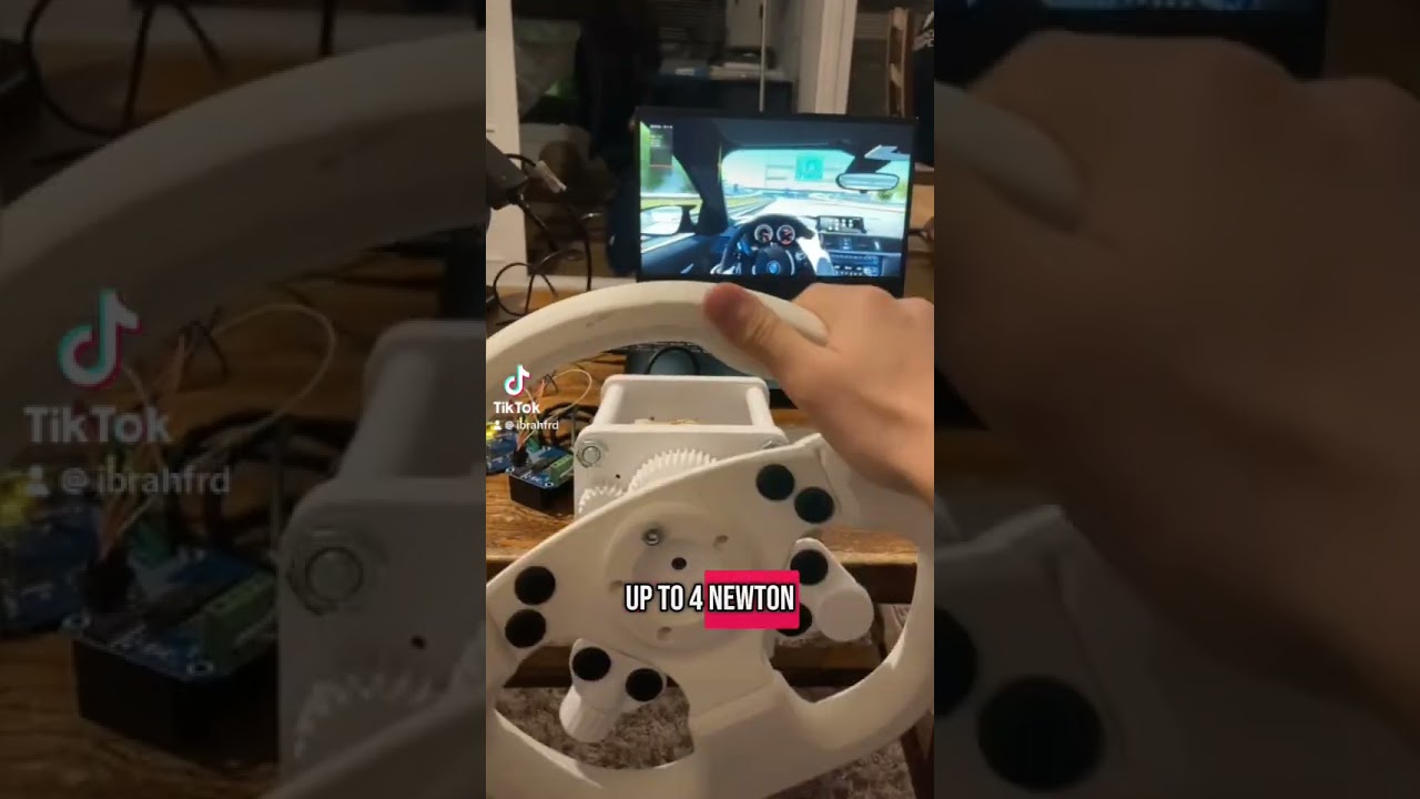DIY 3D Printed Steering Wheel Out Now ! https://discord.gg/mPNb3KXDPh