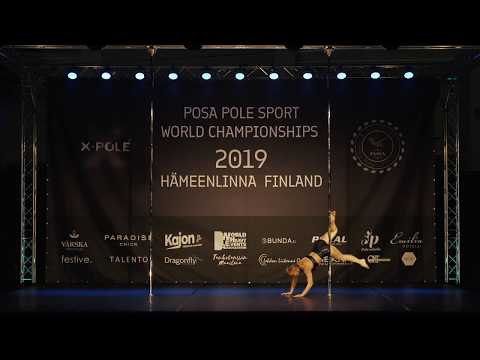 Tintti Mikkonen   POSA Pole Sport World Championship 2019 Master 50+ Women finals