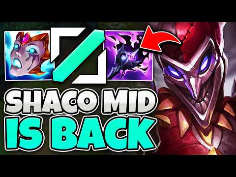 I AM ADDICTED TO PLAYING SHACO MID! (MY NEW ROLE?)