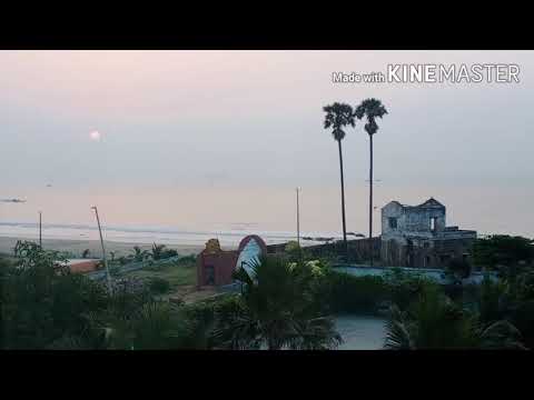 Beautiful vizag beach view from room