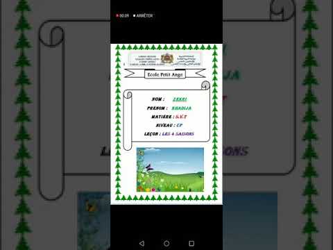 Svt: les 4 saisons cp