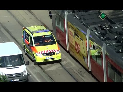 Prague EMS supervisor responding - aerial view | Praha ZZSHMP Inspektor provozu [6.2014]