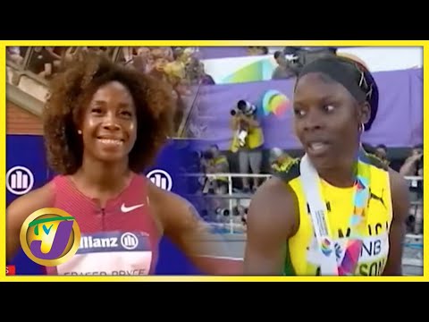 Shelly Ann Fraser Pryce & Jackson Promise Fast Times in Zurich Sept 7 2022