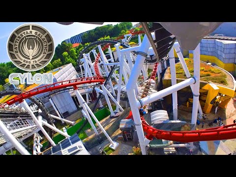 Battlestar Galactica Cylon 4K Front Seat POV - Universal Studios Singapore