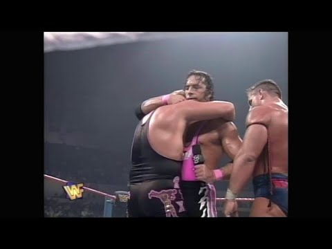 Beginning of The (New) Hart Foundation! Owen, Bret & British Bulldog reunite! 1997 (WWF)