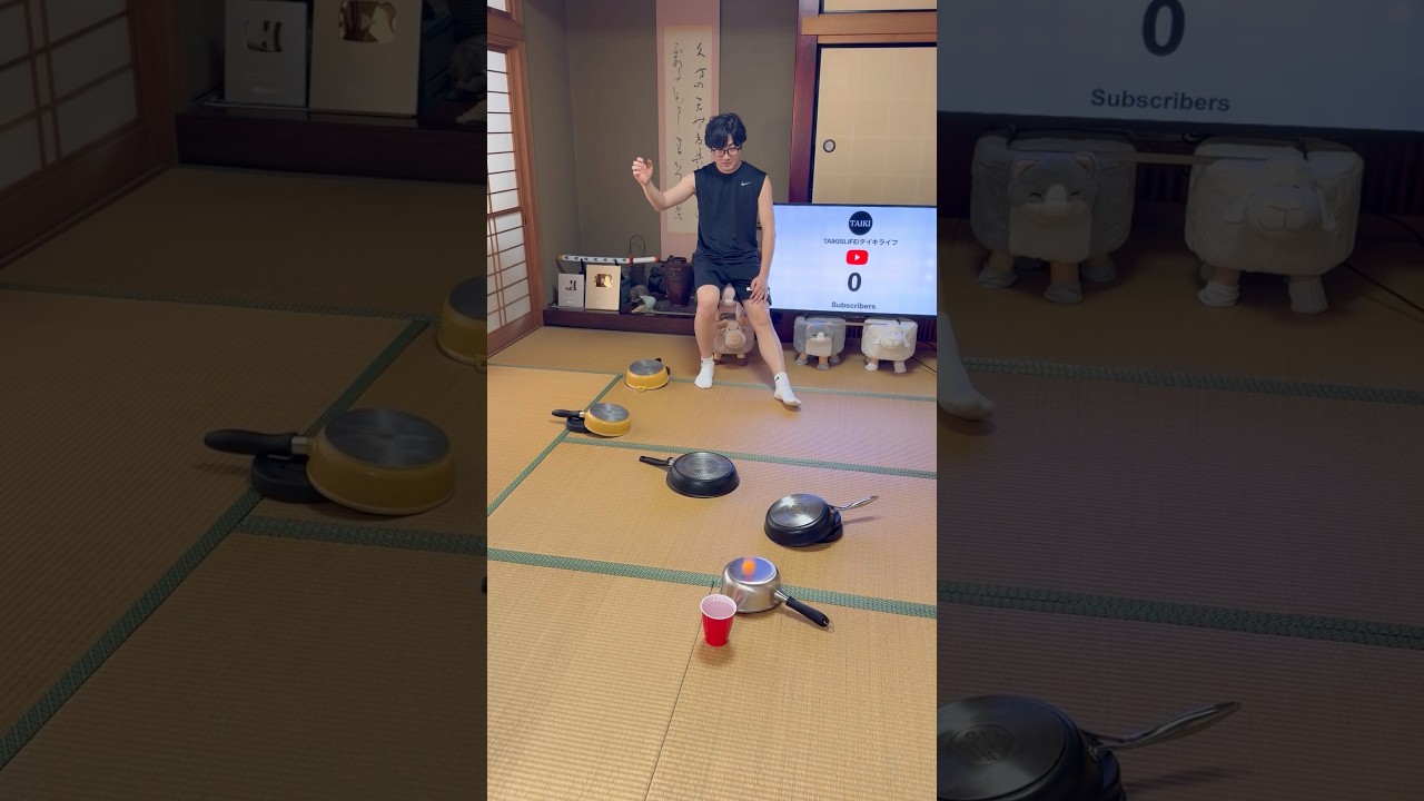 Ping Pong Trick Shots!