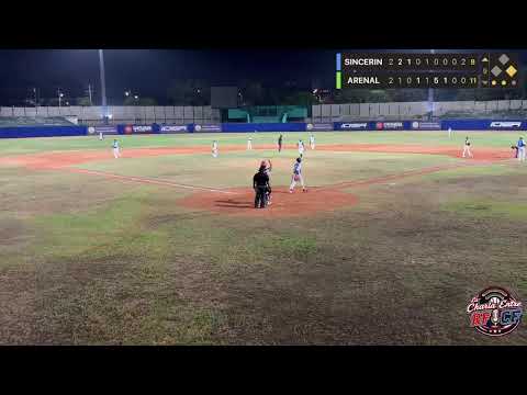 BEISBOL DE PRIMERA CATEGORIA  SINCERIN VS ARENAL