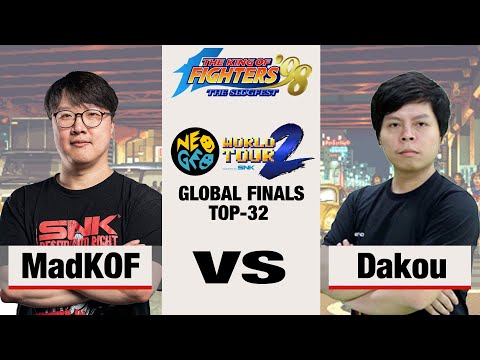 Madkof (동네형) vs Dakou (大口) - KOF '98 Neo Geo World Tour Season 2 Global Finals TOP-32
