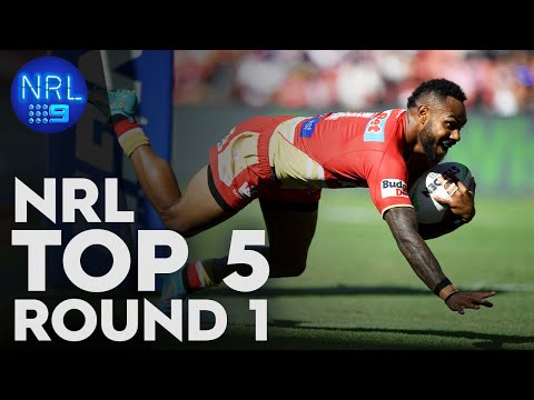 Top 5 Tries - NRL Round 1 | NRL on Nine