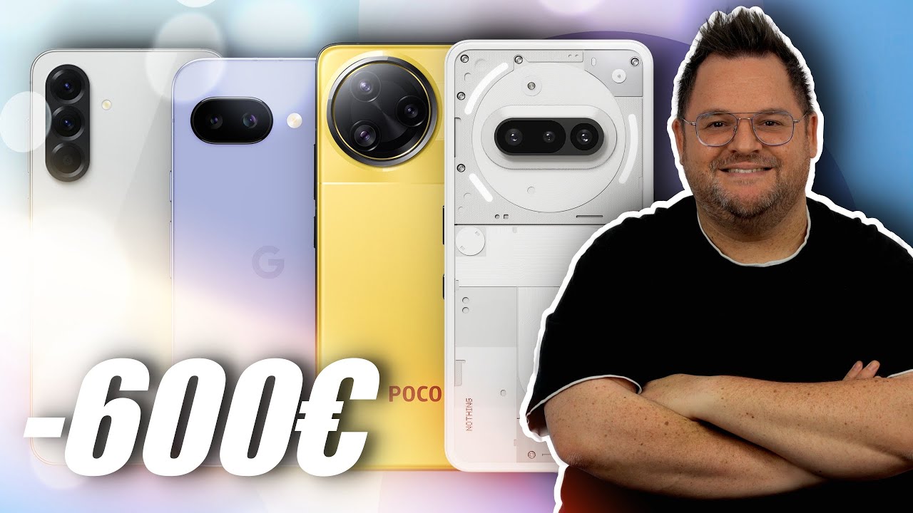 Mejores MÓVILES del año por MENOS DE 600 EUROS