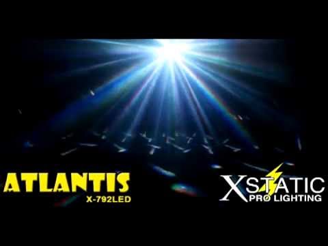 X-792LED Atlantis Xstatic Pro Lighting 36 watt LED DMX effect pro dj club stage Review