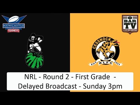 2015 Real Round 2 1st Grade - Delayed Broadcast - Maitland v Cessnock