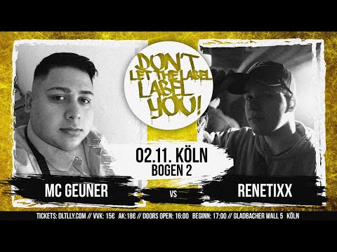 RenetiXX vs MC Geuner // DLTLLY RapBattle (Köln) // 2019