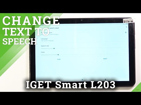 How to Convert Text to Speech in IGET Smart L203 – Customize Text
