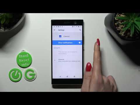 How to Manage App Notifications on SONY Xperia XA2