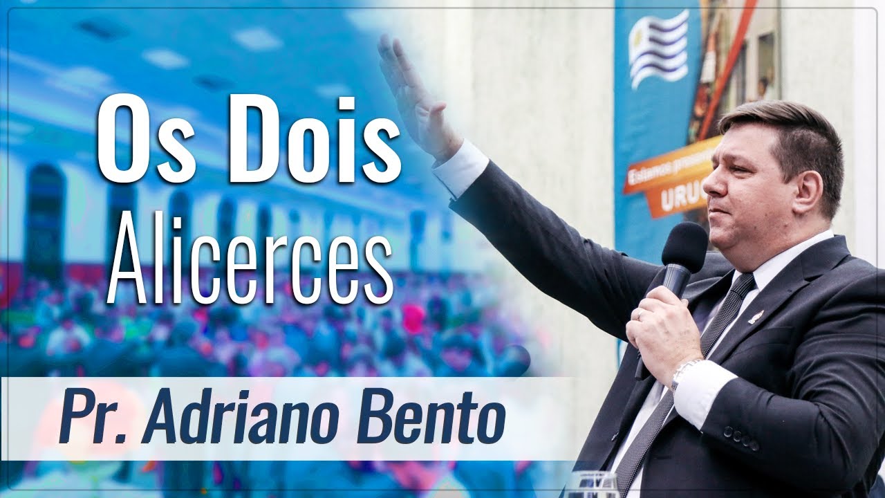 🔴Pregação IEADJO | Pr. Adriano Bento - Os Dois Alicerces