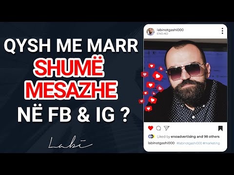 QYSH ME MARR SHUMË MESAZHE NË FACEBOOK & INSTAGRAM ?