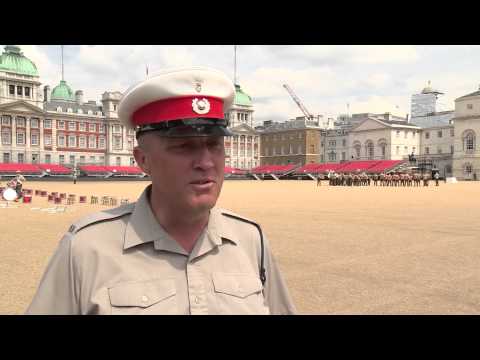 Final Rehearsals Before 2014 Beating Retreat 02.06.14