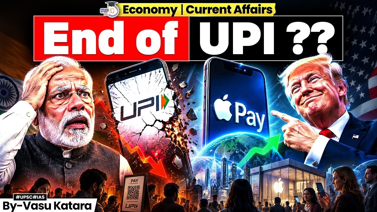 How Apple Pay Will Exploit UPI’s Biggest Mistake ? | StudyIQ IAS