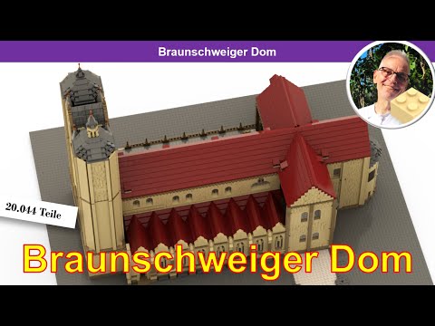 Braunschweiger Dom als Legomodell