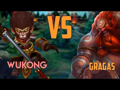 Gragas vs Wukong || "such a balanced champ" he says.. LOL