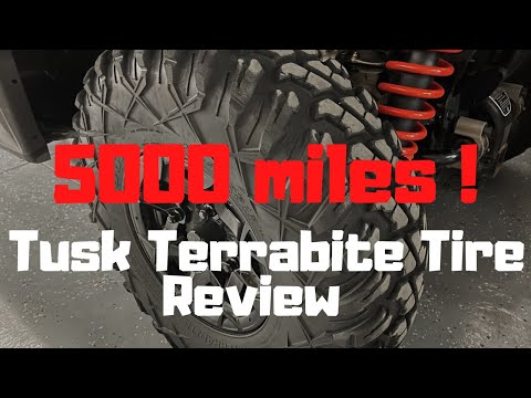 5000 MILE Tusk Terrabite Tire Review on our Can Am Maverick Trail. Yup, you read that right. 5000 !