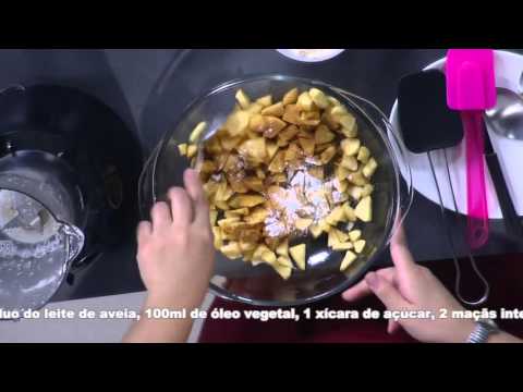 Receita Bom Sabor - 16/11/2015 - Leite de aveia e cupcake crumble de maçã (vegano) - Luh de Sá