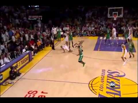 Rajon Rondo's Triple Double Game 2 NBA Finals 2010