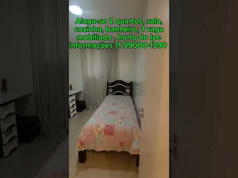 Apartamento 2 Quartos para Alugar no Horto do Ipê mobiliado Próximo ao Metrô Campo Limpo