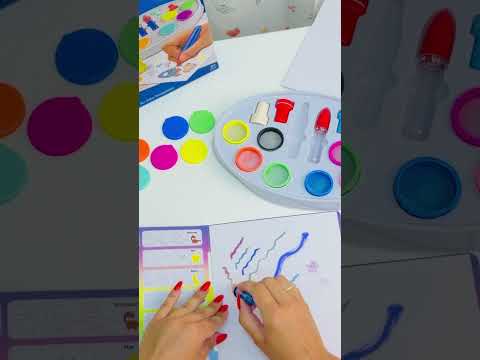 Детский набор для рисования и творчества COLOR DRAW, набор юного художника, развивающая палитра для рисования - фото 1 - id-p3173524134