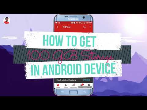 Part of a video titled How To Get 100 GB Of Storage Space On ANY Android Device - YouTube
