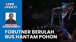 Demi Selamatkan Nyawa Penumpang, Sopir Bus Banting Setir saat Fortuner Mendadak Pindah Jalur