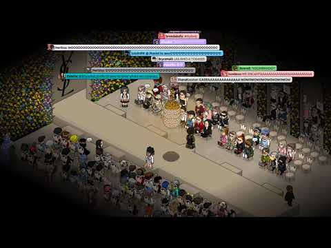 YVES SAINT LAURENT Haute Couture Spring Summer 2001 Paris (Habbo Version) | HABBOVISA ICONS