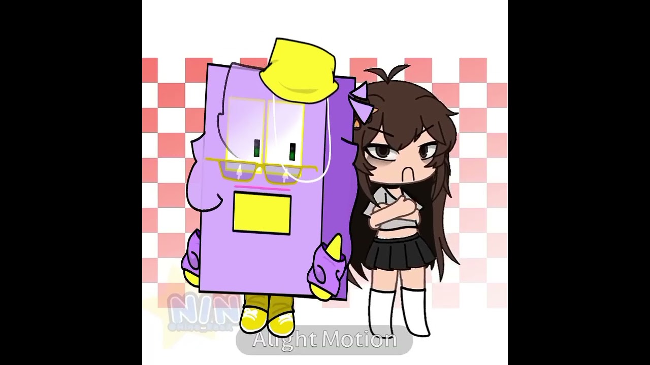 Fake collab with @Nina_RaeX | #alightmotion #gachalife  #fypシ #fakecollab #duet