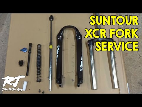Suntour XCR Fork Service - Disassemble/Clean/Lube/Re-assemble