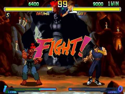 1/4 cybergouki (Akuma) vs B-IzM (Guy)