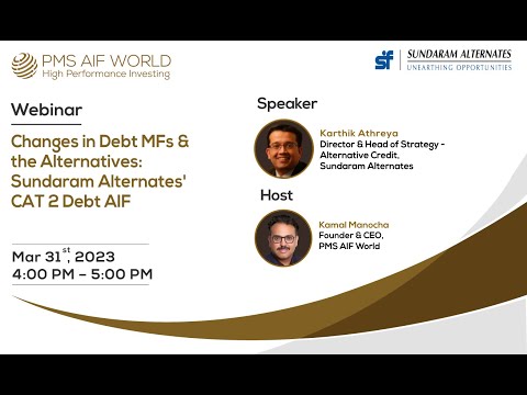 Changes in Debt MFs & the Alternatives: Sundaram Alternates' CAT 2 Debt AIF