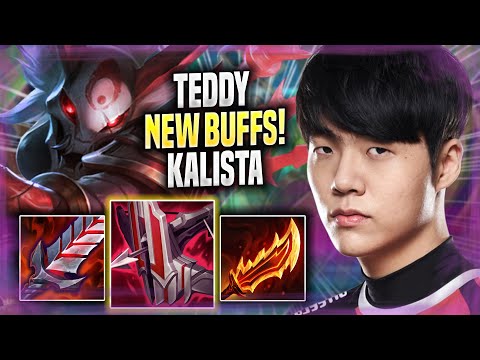 TEDDY SHOWS WHY KALISTA IS BROKEN WITH NEW BUFFS! - KDF Teddy Plays Kalista ADC vs Lucian!