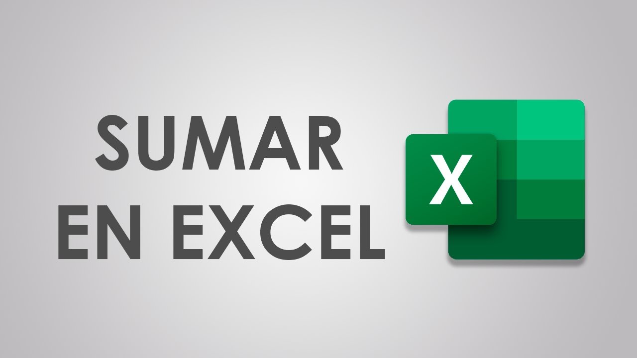 Cómo SUMAR en Excel