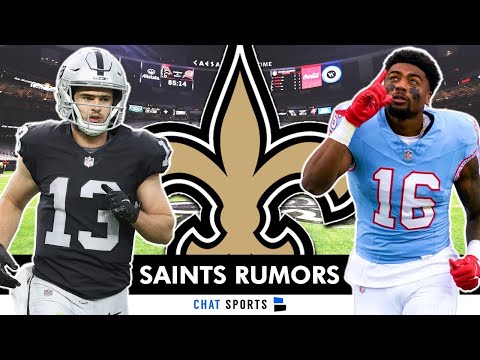 Treylon Burks TRADE? New Orleans Saints Rumors On Signing Hunter Renfrow Or Trading For Robert Woods