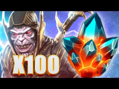 101 Premium Hero Crystal Opening - Looking for Corvus Glaive - Marvel Contest Of Champions