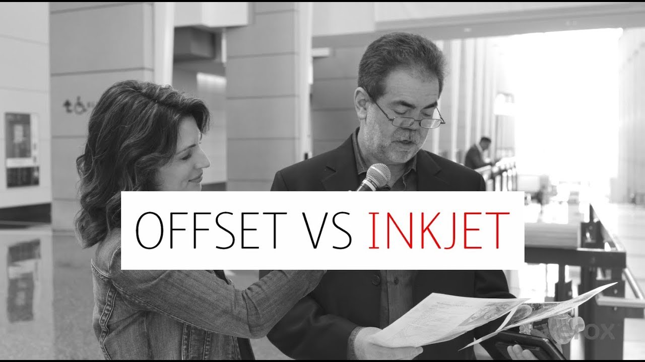High Fusion Inkjet vs. Offset Challenge YouTube Video